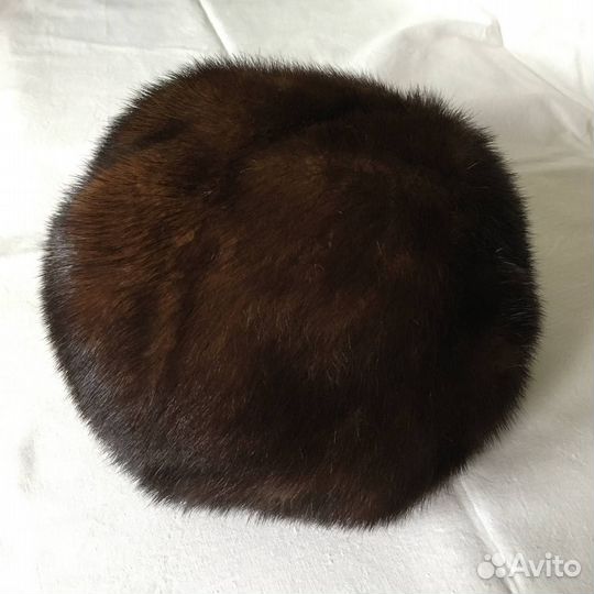 Шапка берет норка 2 шт