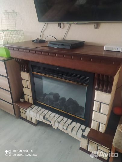 Камин электрический с порталом бу