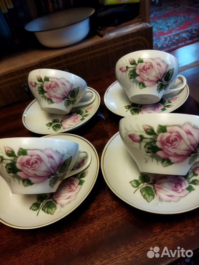 Чайные пары Дулево