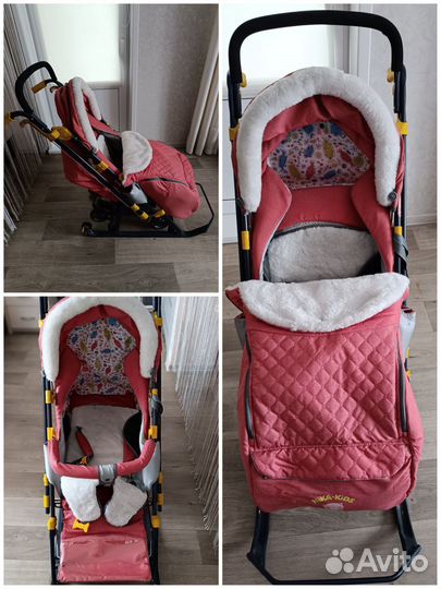 Коляска санки