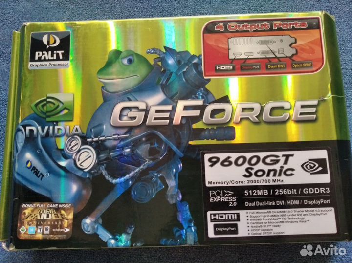 Palit GeForce 9600 GT Sonic 512MB