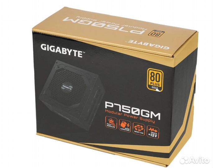 Блок питания gigabyte GP-P750GM