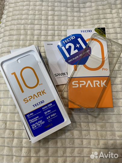 Tecno spark 10 pro 8/128