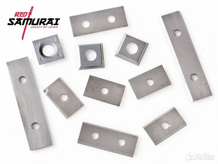 Твердосплавные ножи(пластины) для фрез RED samurai