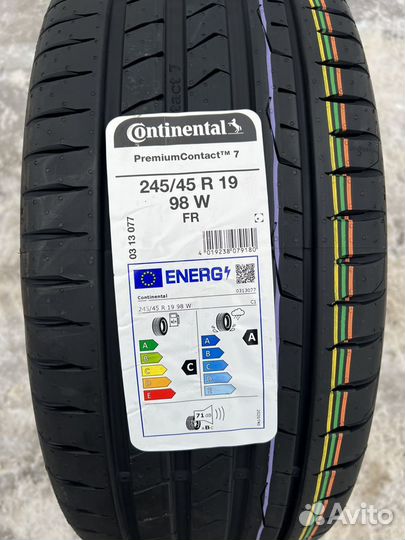 Continental PremiumContact 7 245/45 R19 98W