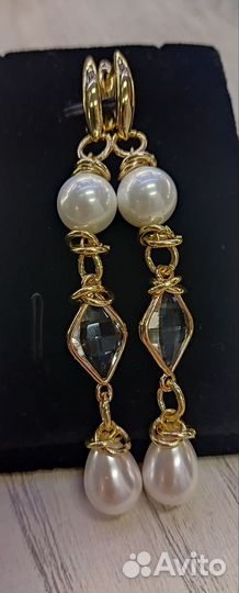 Серьги с жемчугом Майорка