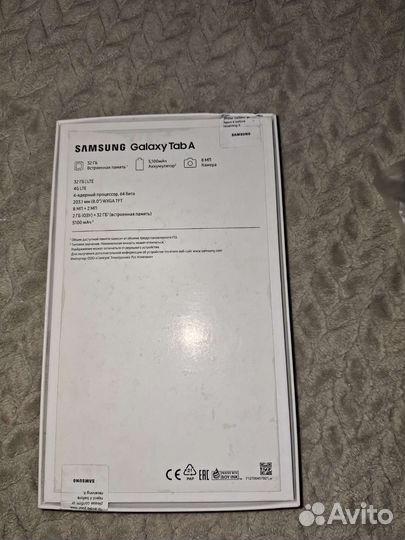 Планшет samsung galaxy tab а