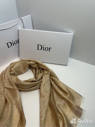 Шарф Dior в коробке с пакетом новый