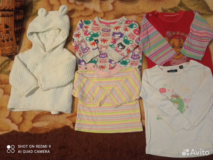 Вещи пакетом на девочку