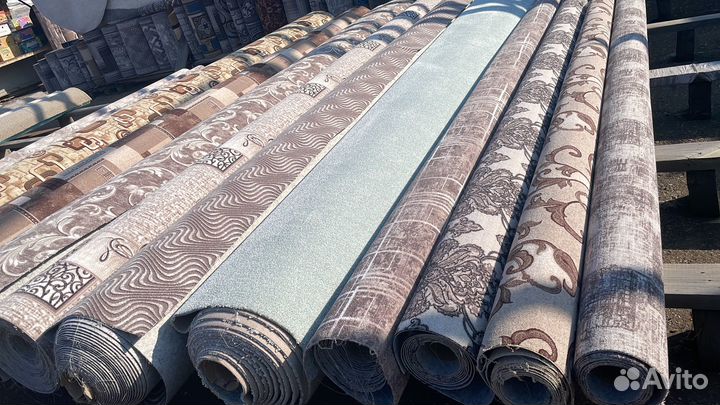 Ковры, ковролин, дорожки, газон и др