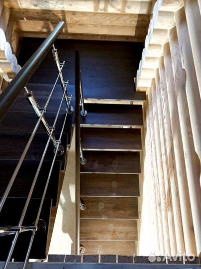 Забежная лестница с установкой