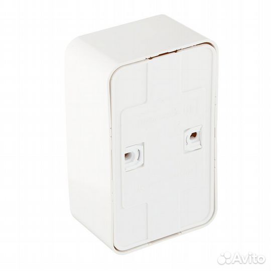 Розетка двойная blnra011212 открытая установка мол