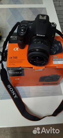 Фотоаппарат зеркальный Sony Alpha SLT-A58K