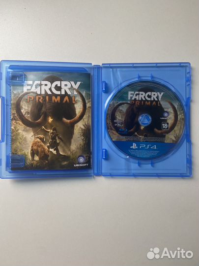 Диски на ps4 Far cry primal