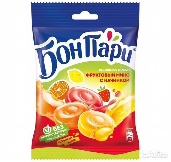 Леденцы, Nestle, бонпари