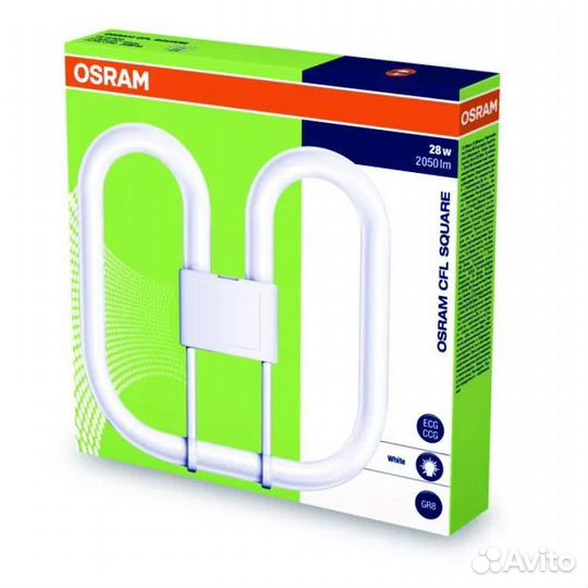 Лампы Osram CFL Square 16W/835 4