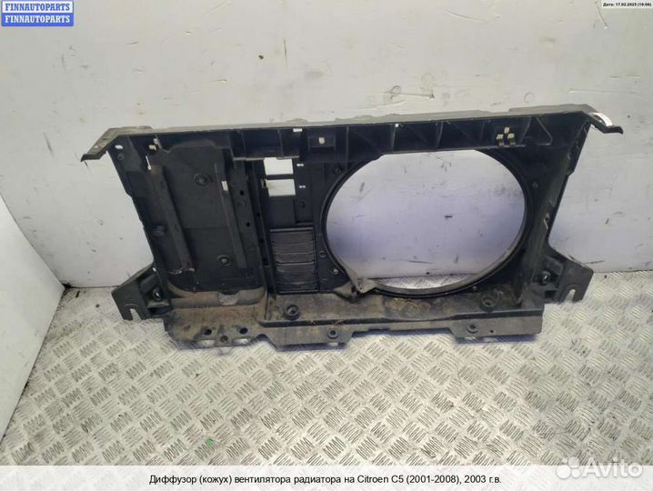 Диффузор вентилятора Citroen C5 I, 2003 1.8 Бензин