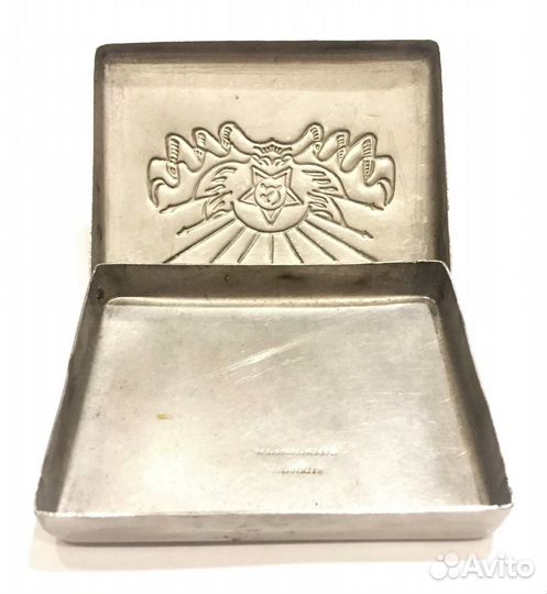 Портсигар стальной ркка, 1930-40-е гг