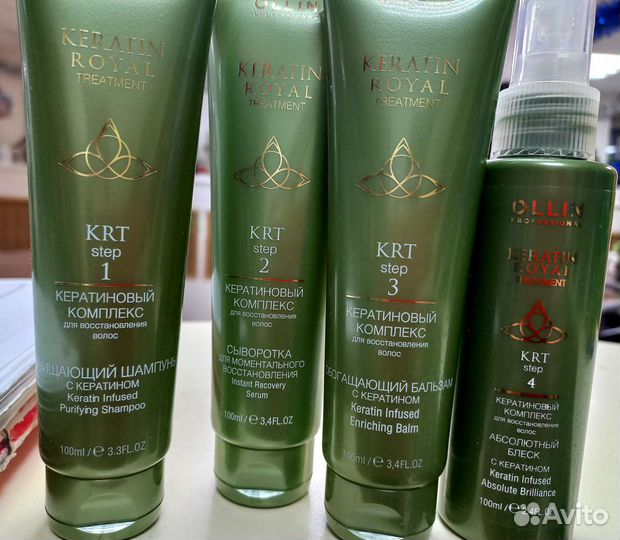 Кератиновый комплекс для восстановления волос