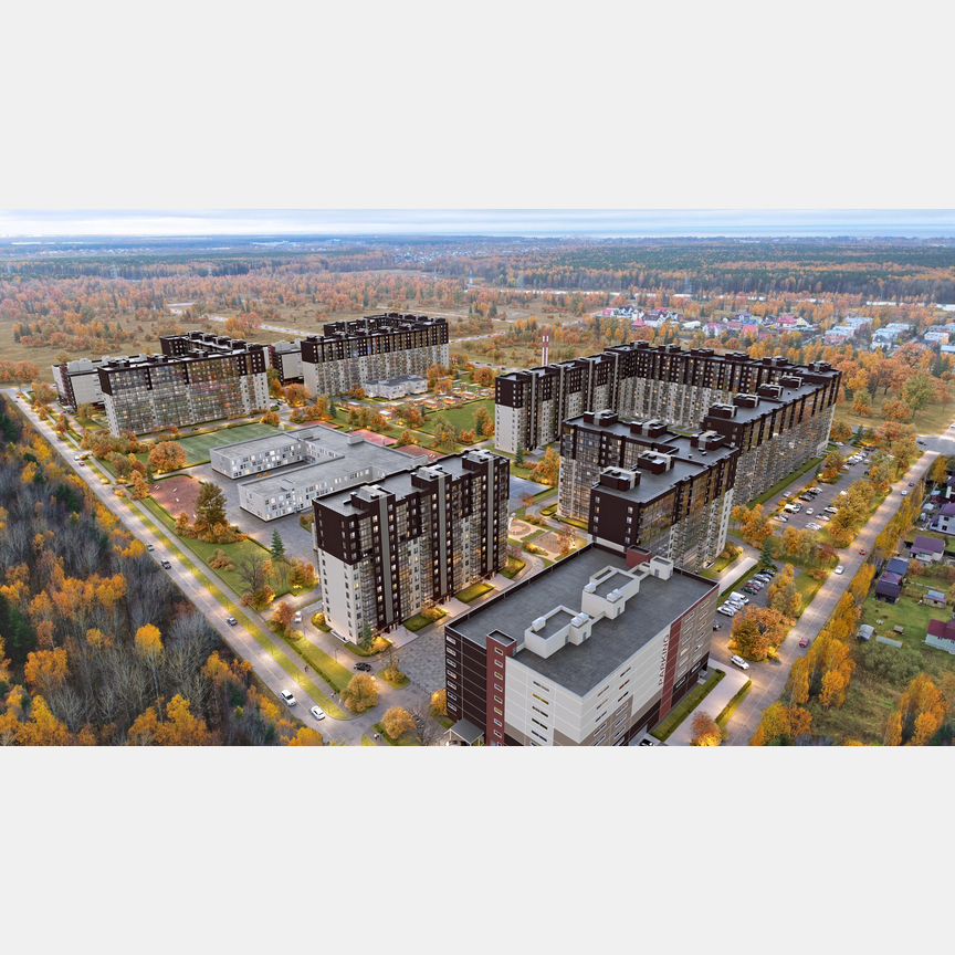 1-к. квартира, 41,5 м², 8/12 эт.