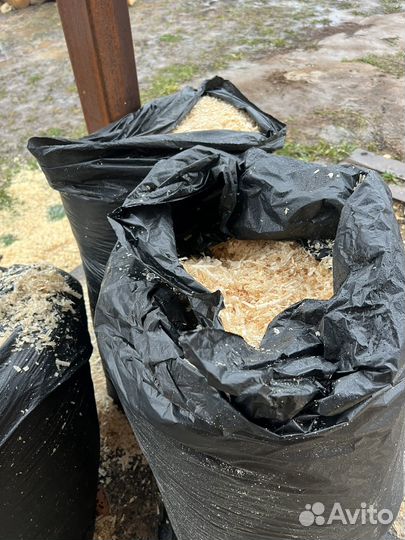 Стружка, опилки из сосны