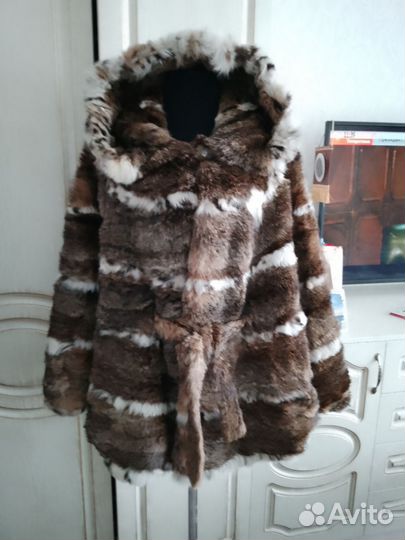 Шуба из меха рыси
