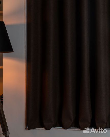 Комплект штор блэкаут Массимо Цикорий