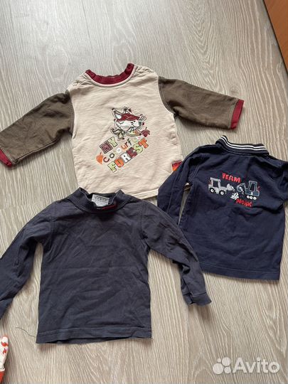 Детские вещи пакетом на мальчика 80 86