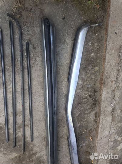 Хром молдинги зеркала Mercedes Benz e