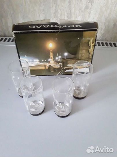 Подарочный набор,стаканы,фужеры