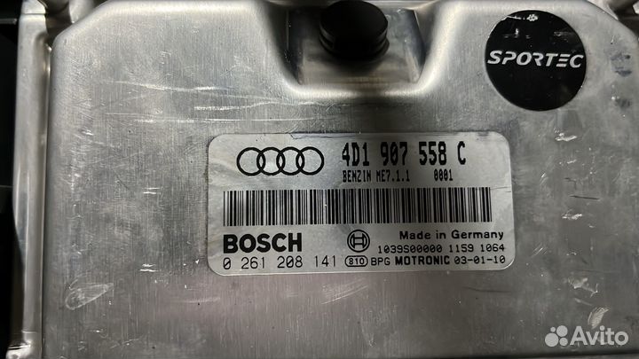 Прошивки двс и АКПП для Audi RS6 Sportec RS500