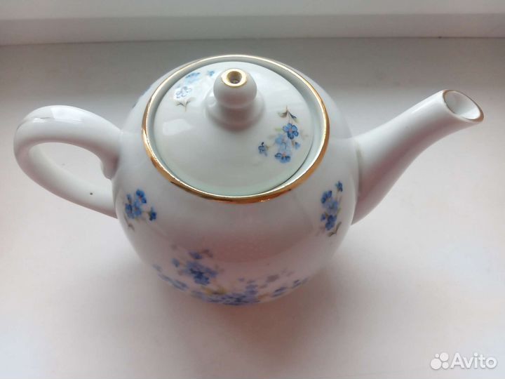 Заварочный чайник винтаж Чехословакия Богемия