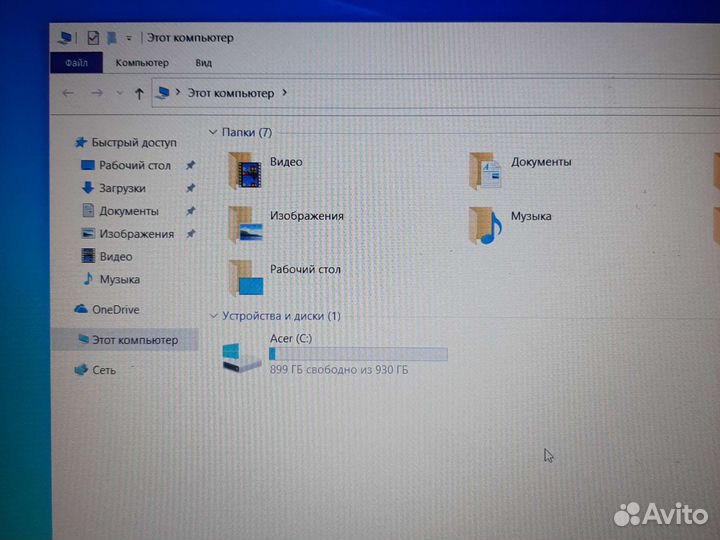 Ноутбук acer