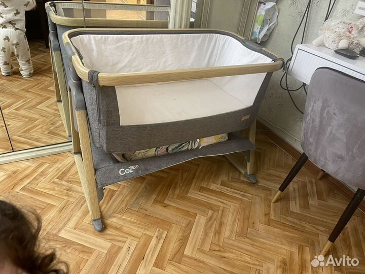 Детская кровать для новорожденных приставная
