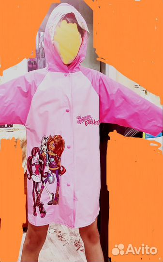Плащ дождевик детский