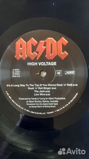 AC/DC-High Voltage 1976/2003 US