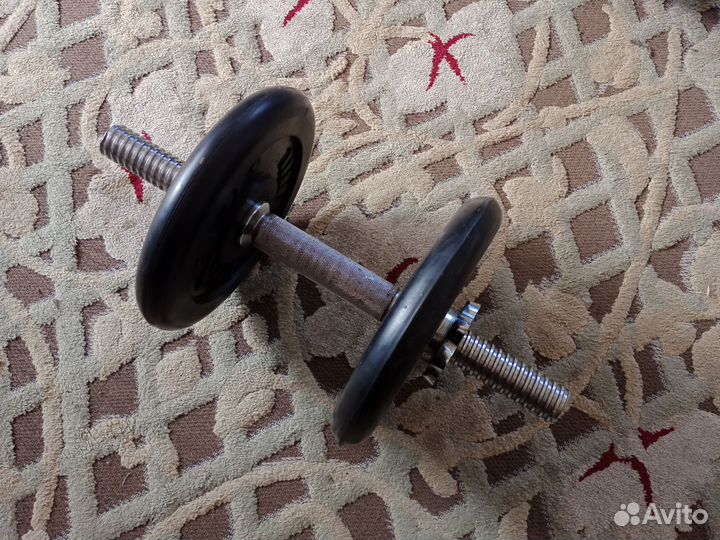 Гантели бу12кг