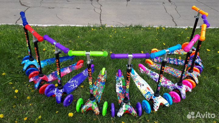 Самокат детский трёхколёсный Триумф