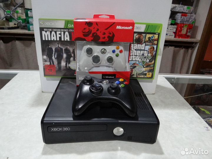Xbox 360S 500GB freeboot 101 игра
