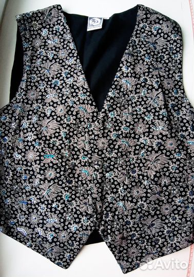 Жилеты винтажные расшитые стеклярусом