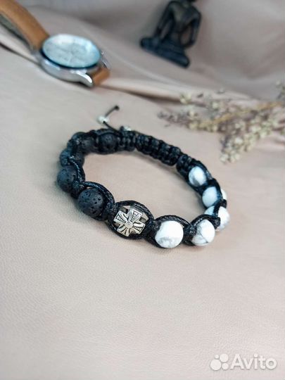 Мужской браслет Magic Node из натуральных камней