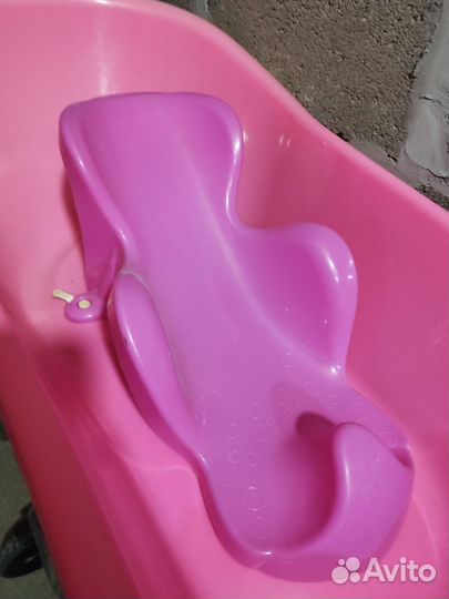 Ванночка, гамак и горка для купания малышей