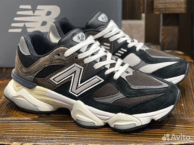 Кроссовки New Balance 9060 Brown Black