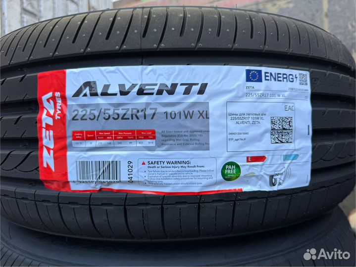 Zeta Alventi 225/55 R17 101W
