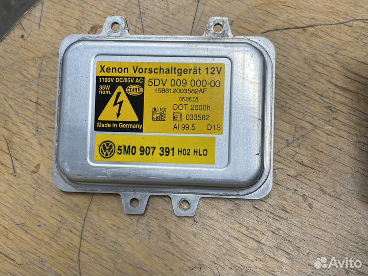 Блок фары Vw touareg 1