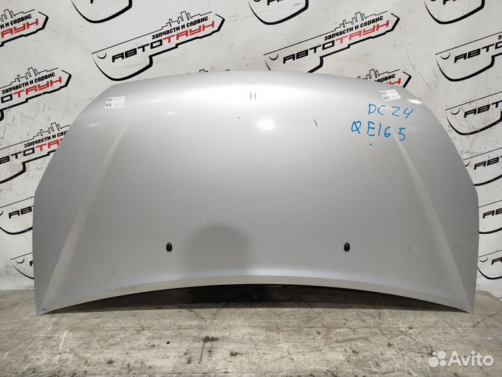 Капот nissan serena PC24 PNC24 RC24 TC24 TNC24 VC24 VNC24 F51004N1MM серебро, KL0 QE165