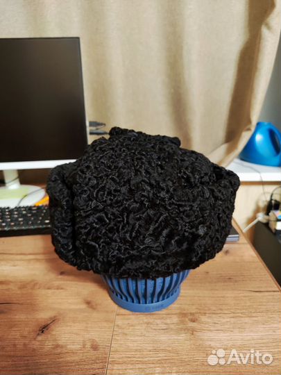 Шапка ушанка Каракулевая мужская