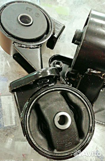 Опоры двигателя на accent Акцент