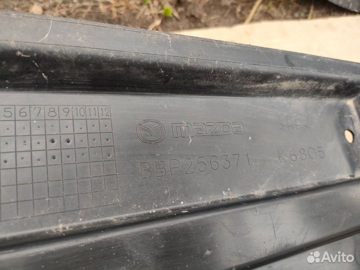 Защита антигравийная левая Mazda 3BL