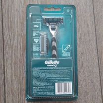 Бритва с двумя кассетами Gillette Mach3